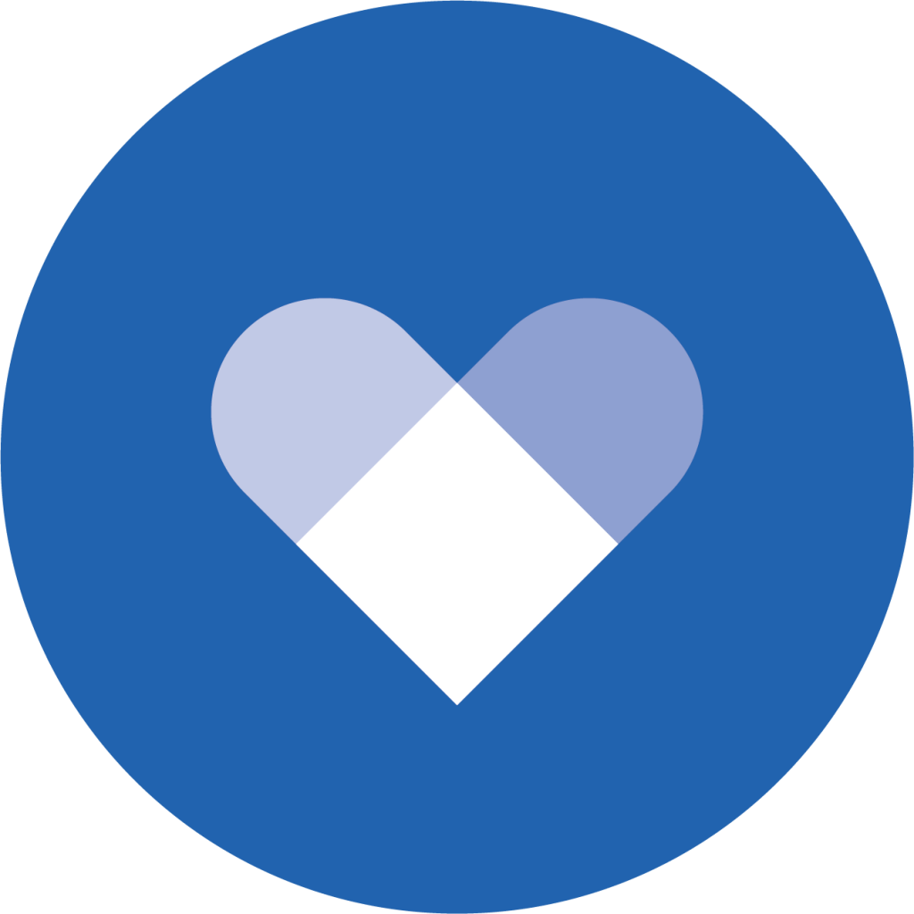 blue heart icon