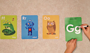 Image of Alphabet FlashCards and Letters