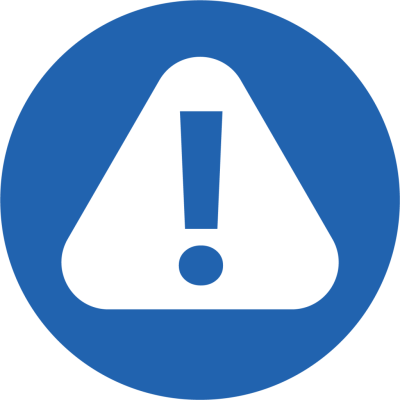 Blue Alert icon