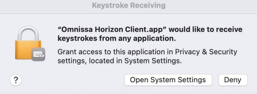 Keystroke receiving question