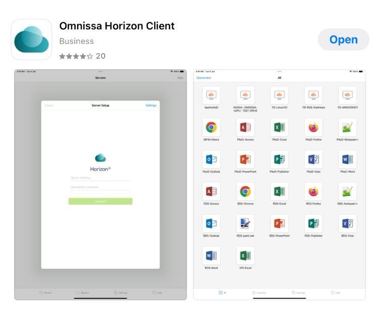 app store display