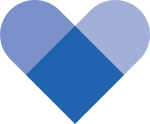 small blue heart icon