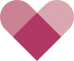 small maroon heart icon