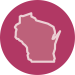 Icon of the state of Wisconsin
