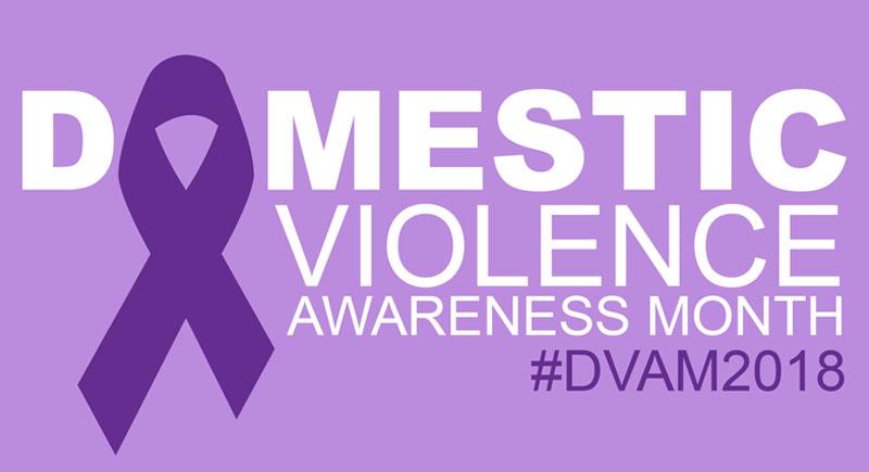 domestic violence awareness month ribbon