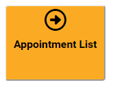 Appointment List Example Screenshot